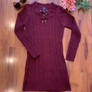 Comfy and Warm Sweater Dress